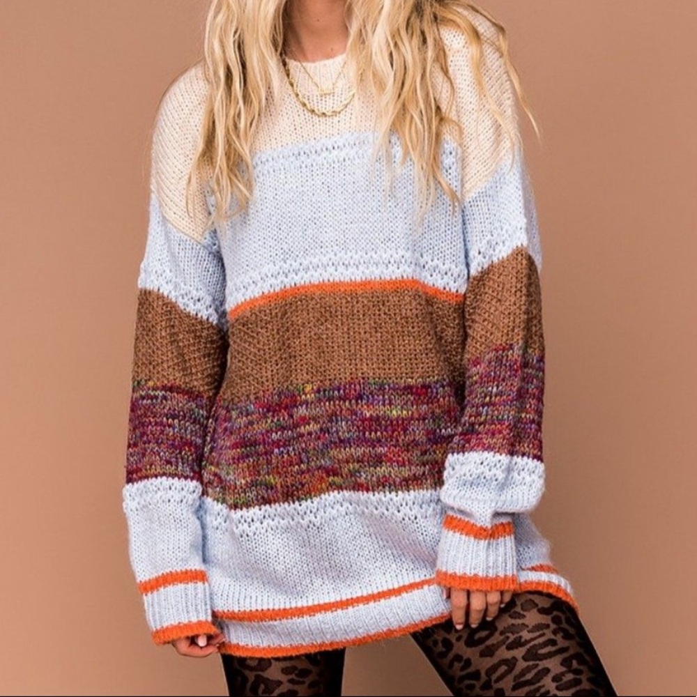 Welcome home oversized sweater